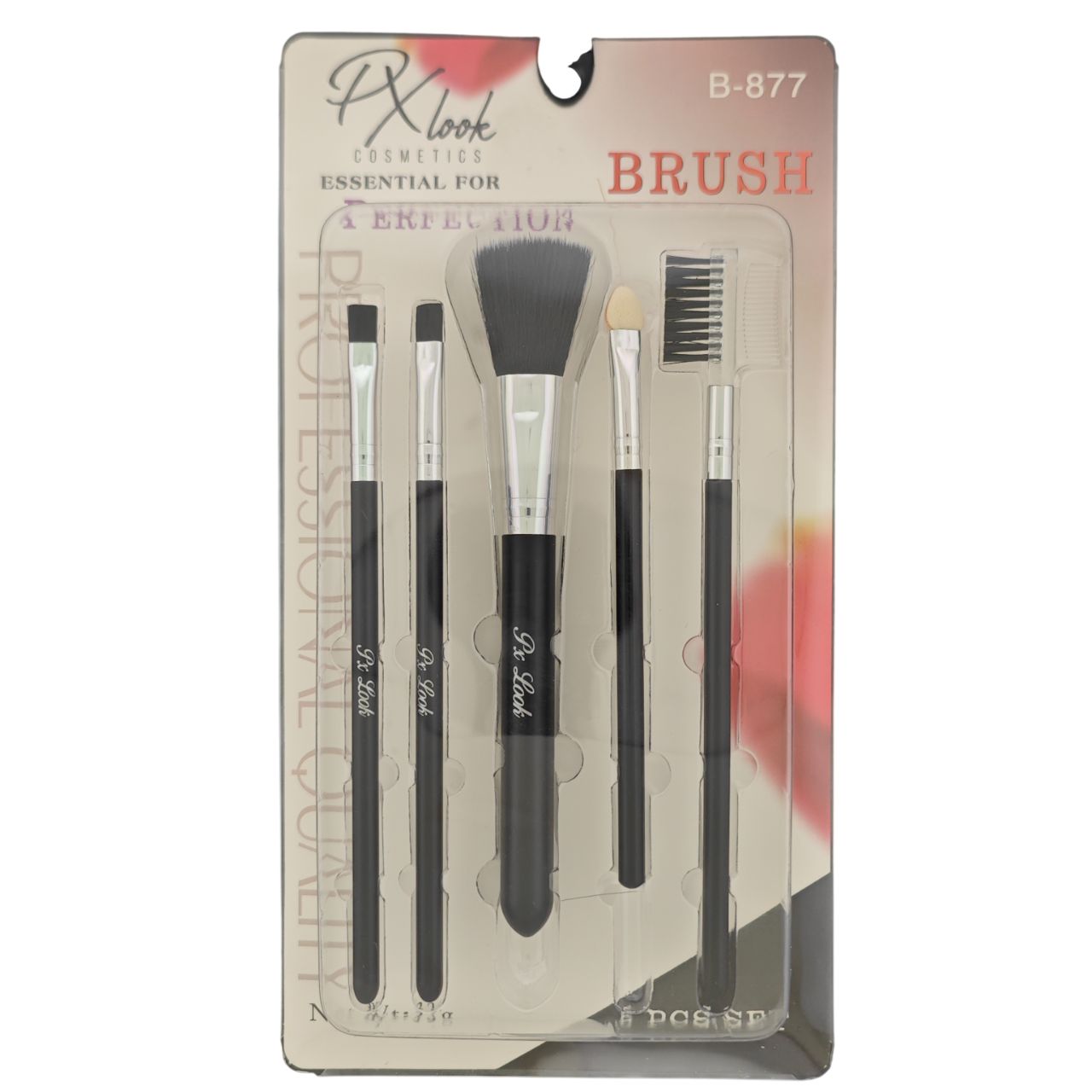 SET DE BROCHAS PARA MAQUILLAJE PX LOOK B-877