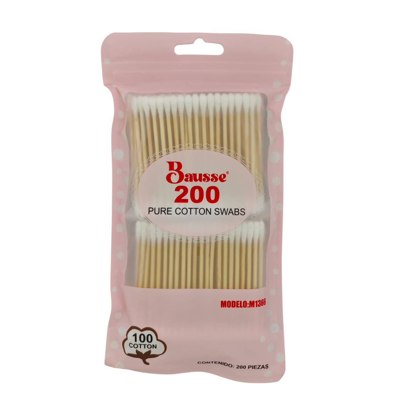 PAQUETE DE COTONETES 200PZ BAUSSE M1366