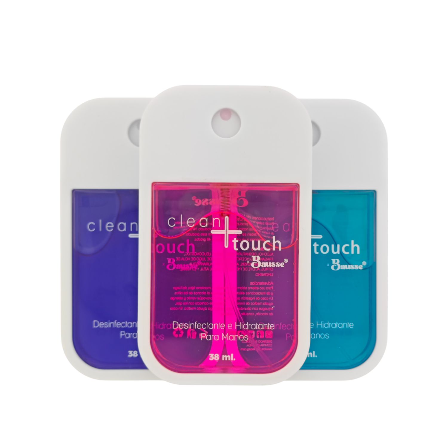 CLEAN + TOUCH DESINFECTANTE E HIDRATANTE PARA MANOS BAUSSE