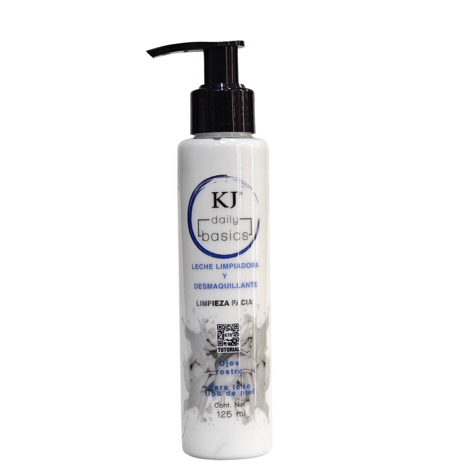 LECHE LIMPIADORA Y DESMAQUILLANTE FACIAL KJ BEAUTY 125 ML