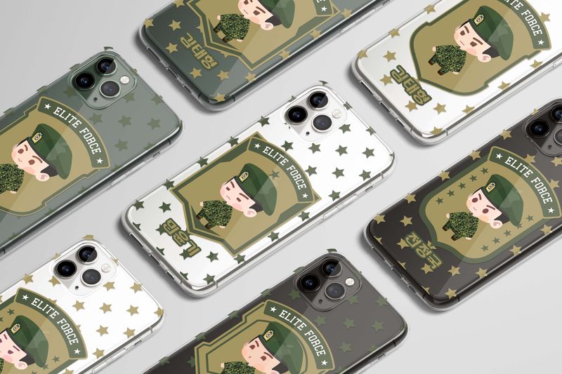 BTS In The Seom Military Custom Flexi &amp; Clear Phone Case