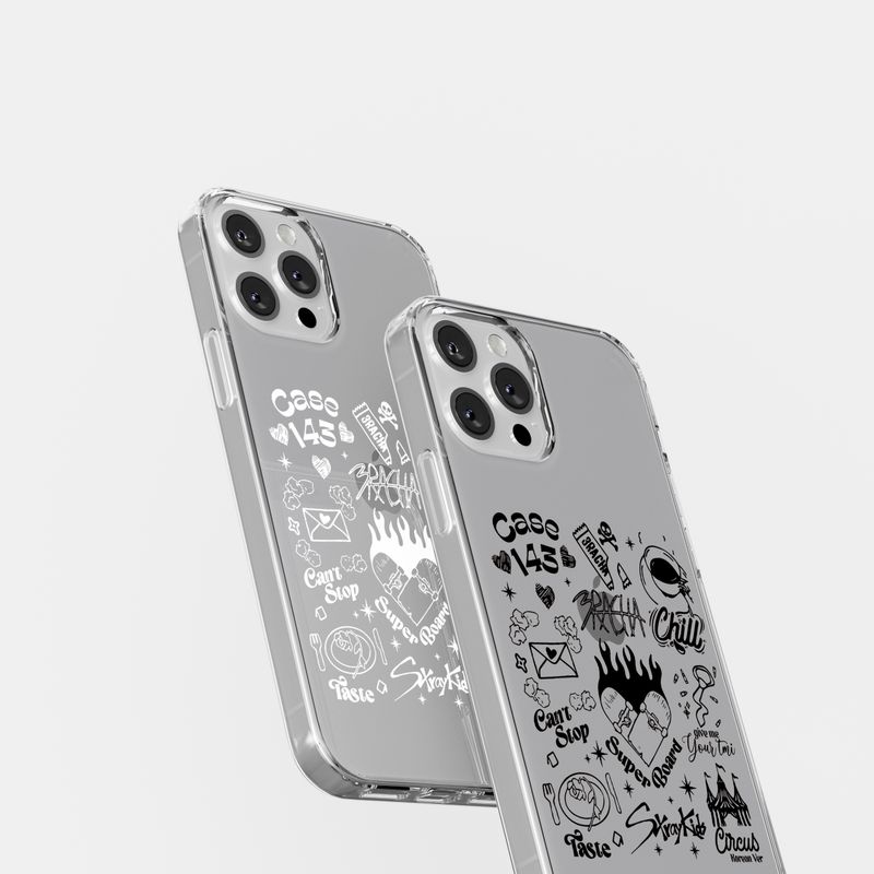 Stray Kids SKZ Maxident Song List Custom Flexi &amp; Clear Phone Case