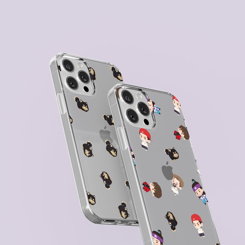 BTS V Taehyung In The Seom Custom Flexi &amp; Clear Phone Case
