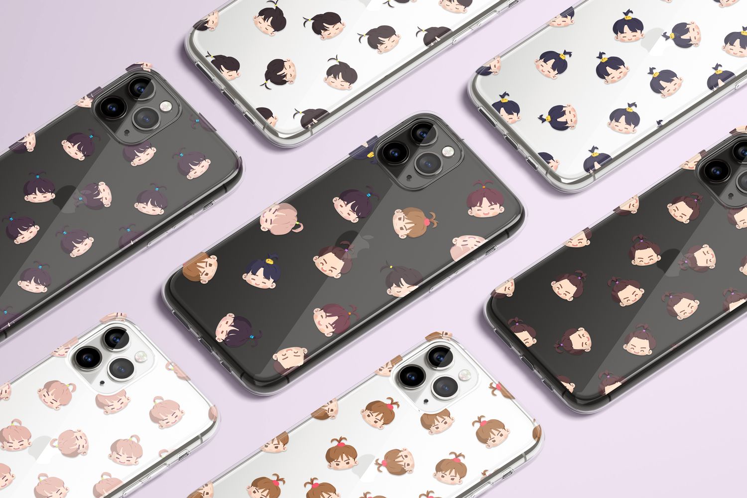 BTS In The Seom Applehead Custom Flexi &amp; Clear Phone Case