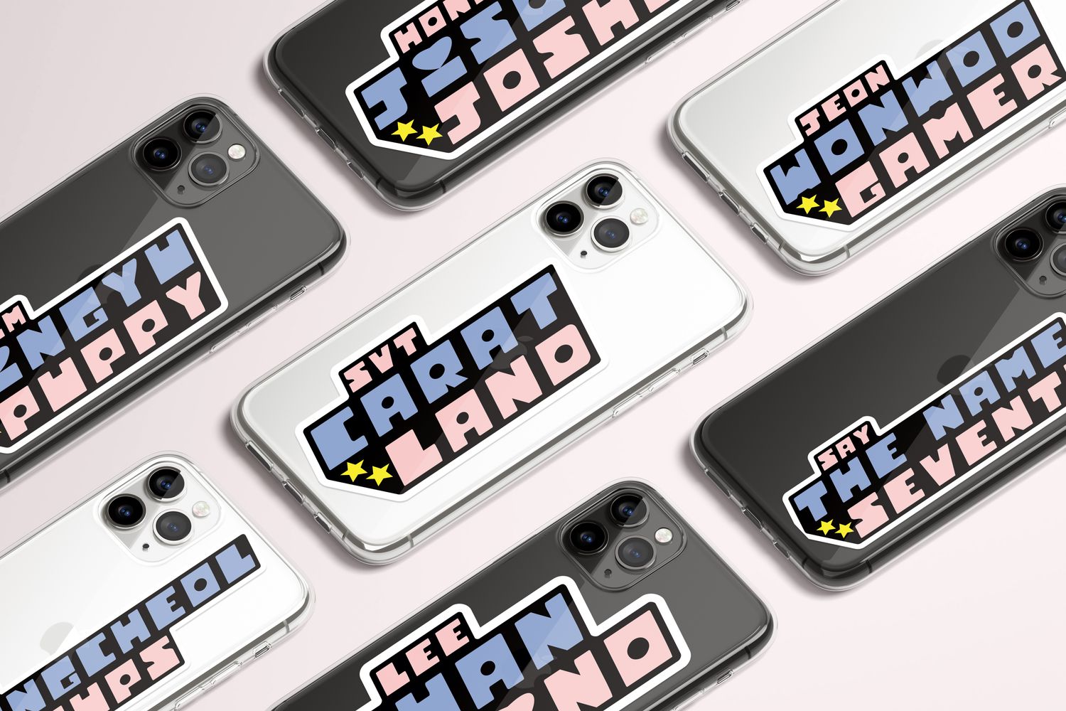 Seventeen The Power of SVT Custom Flexi &amp; Clear Phone Case