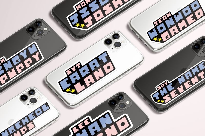Seventeen The Power of SVT Custom Flexi &amp; Clear Phone Case