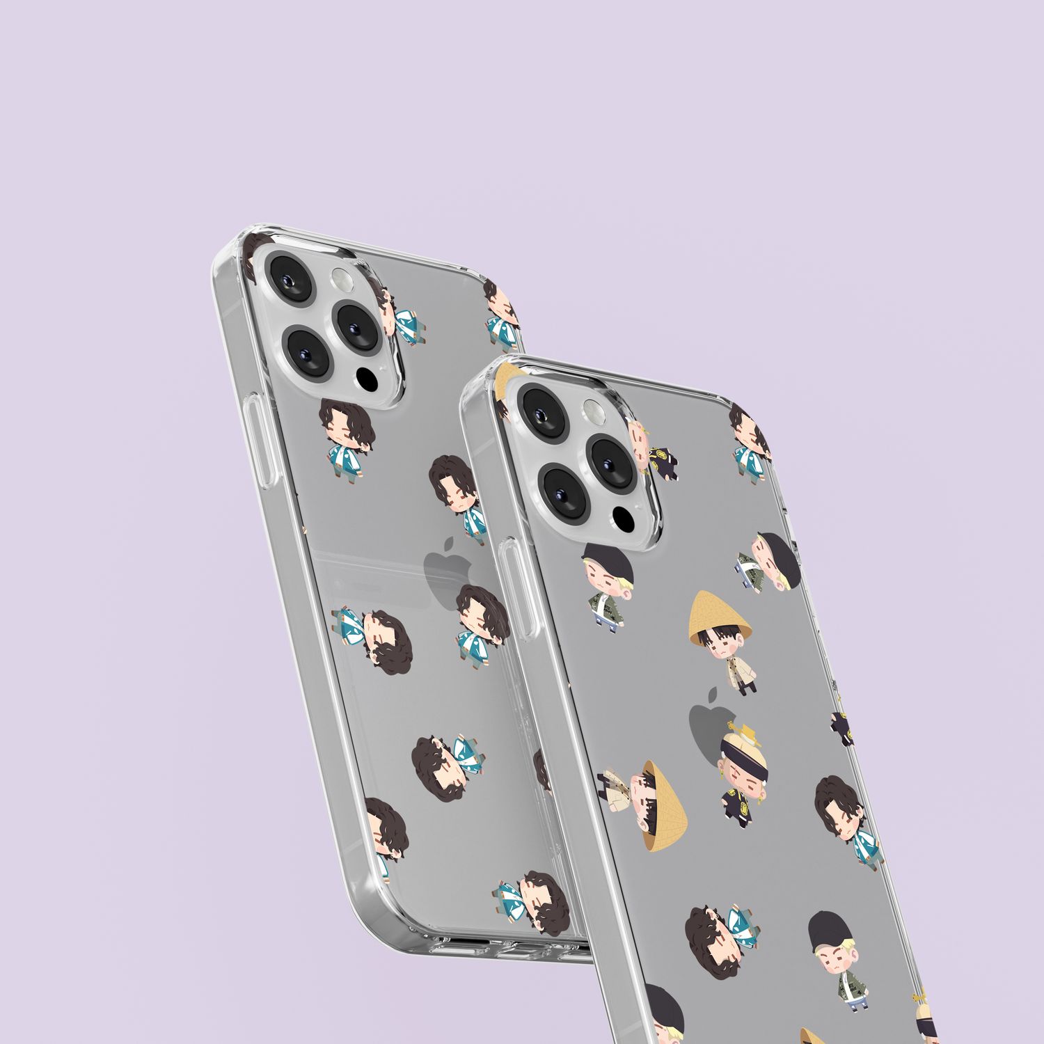 BTS Suga In The Seom Custom Flexi &amp; Clear Phone Case