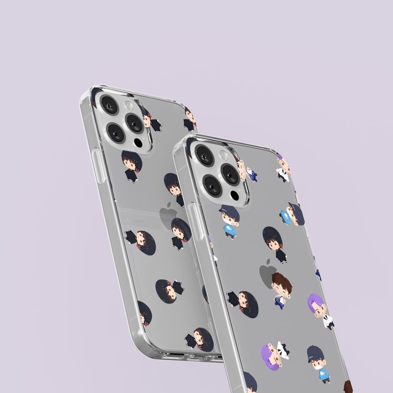 BTS Jin  In The Seom Custom Flexi &amp; Clear Phone Case