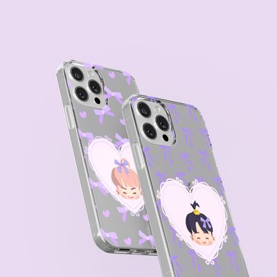 BTS In The Seom Coquette Custom Flexi &amp; Clear Phone Case