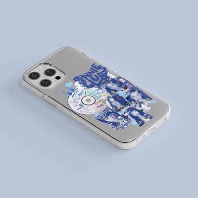 New Jeans NWJNS Bunnies Club Custom Flexi &amp; Clear Phone Case