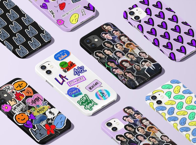 BTS Agust D D-Day Custom Snap &amp; Tough Phone Case