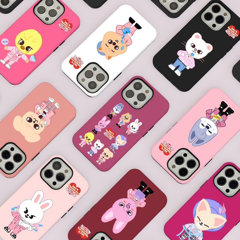 Stray Kids SKZ Skzoo Fanmeeting Chocolate Factory Custom Snap &amp; Tough Phone Case