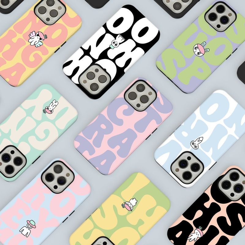 Seventeen Pastel SVT Member Name Bongbong in Tough or Snap Phone Case