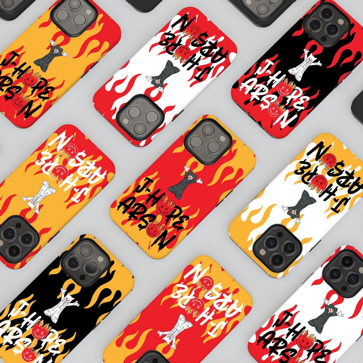 BTS JH Arson Jung Hoseok Custom in Tough or Snap Phone Case