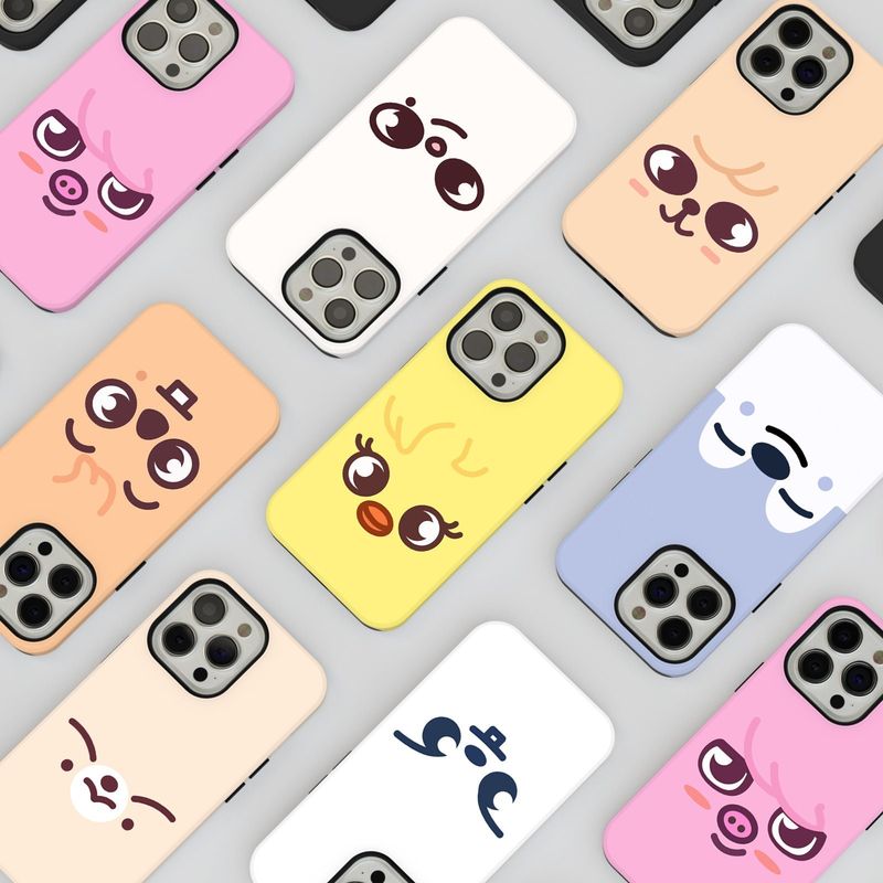 Stray Kids SKZ Skzoo Face Card in Tough or Snap Phone Case