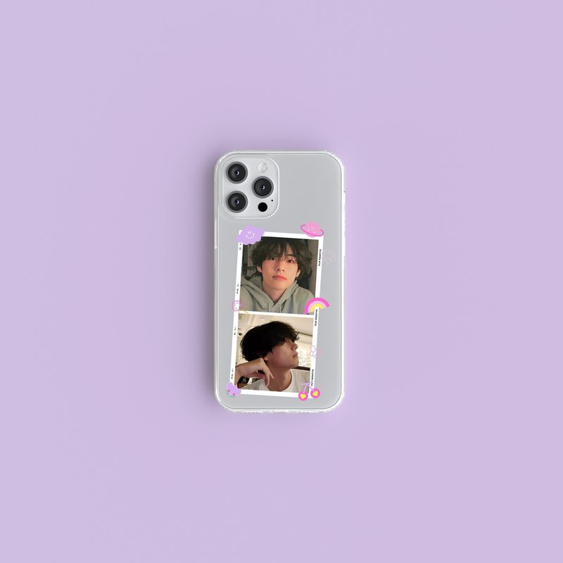 Cute Decor Bias Any K-pop member Kdrama Actor Actress Clear &amp; Flexi Case