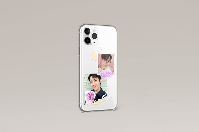 XOXO Decor Bias Any K-pop Member Kdrama Actor Actress Clear &amp; Flexi Case