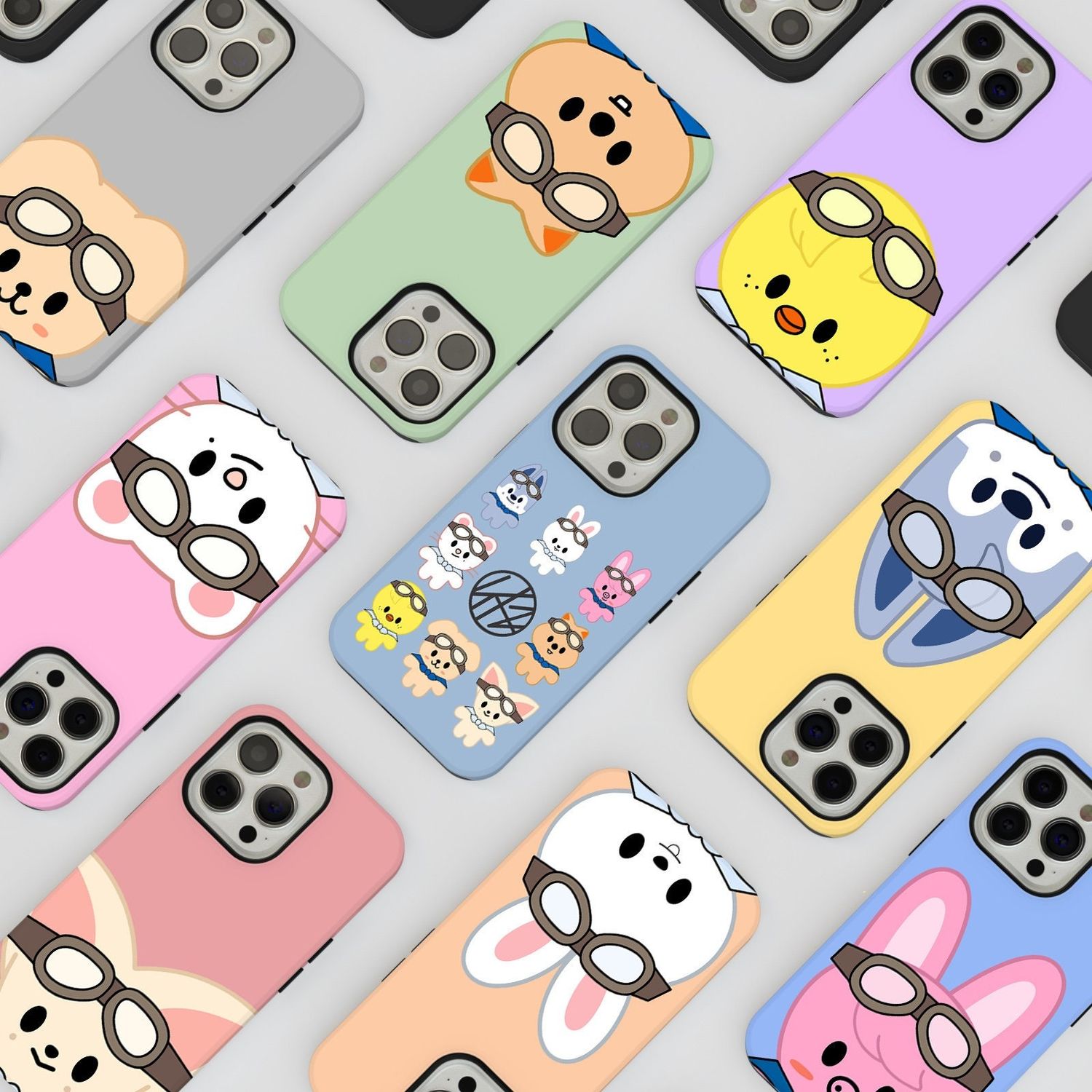 Stray Kids SKZ Skzoo Pilot in Tough or Snap Phone Case