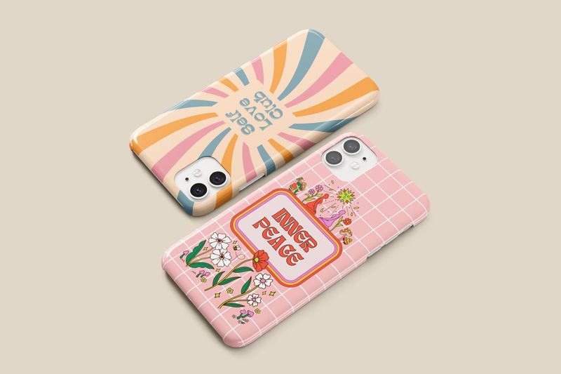 Quotes Personalized Retro Tough or Snap Phone Case