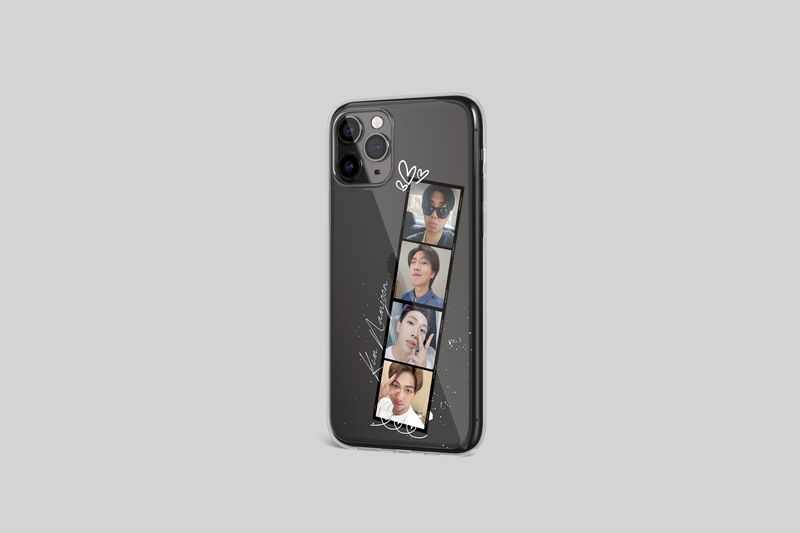 Photo Memory Bias Any K-pop member Kdrama Actor Actress Clear &amp; Flexi Phone Case