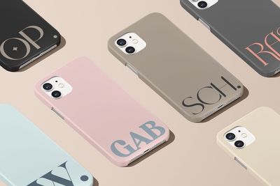 Pastel Name Nude Personalized Custom Monogram Tough or Snap Phone Case