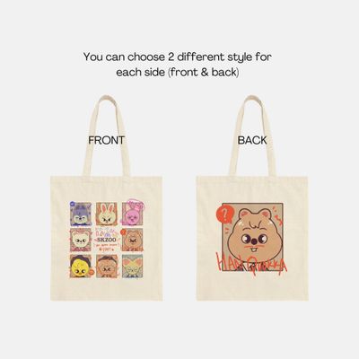 Skzoo-ing Profile Custom K-Pop Gift for Stays SKZ Collection Eco Bag