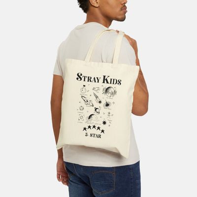 SKZ 5-Star Planets Custom K-Pop Gift for Stay Collection Eco Canvas Bag