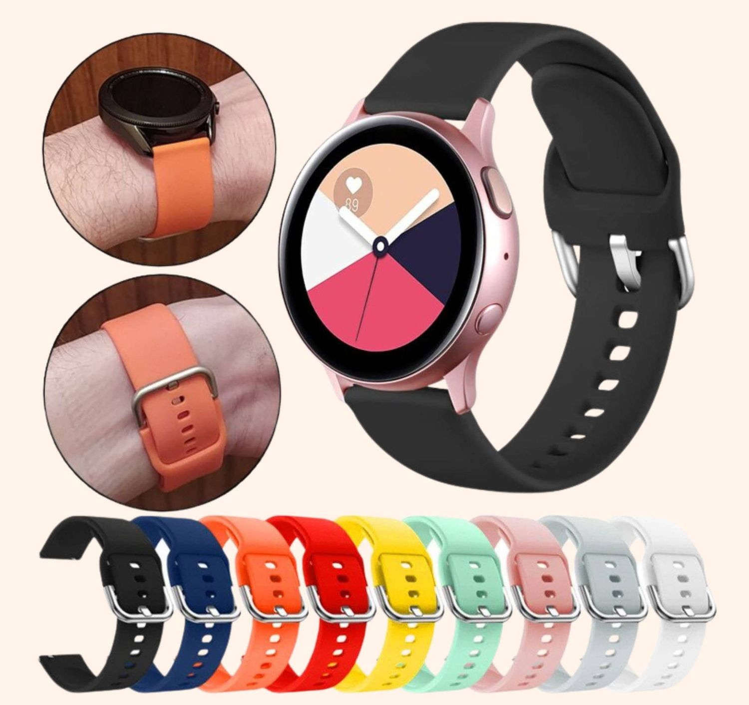 Silicon Strap Samsung Watch Band