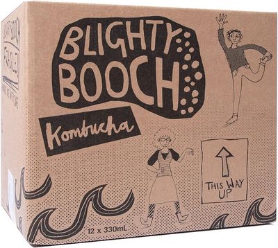 Blighty Booch Kombucha Original Organic 12 x 330ml