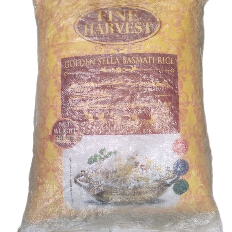 Golden Sella Basmati Rice Fine Harvest 20kg