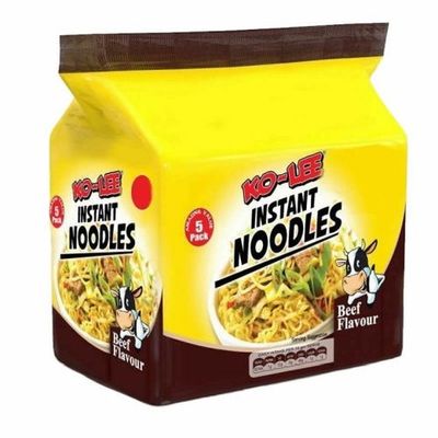 Ko-Lee Noodles 5Pk Beef Flavour (5 X (70G)