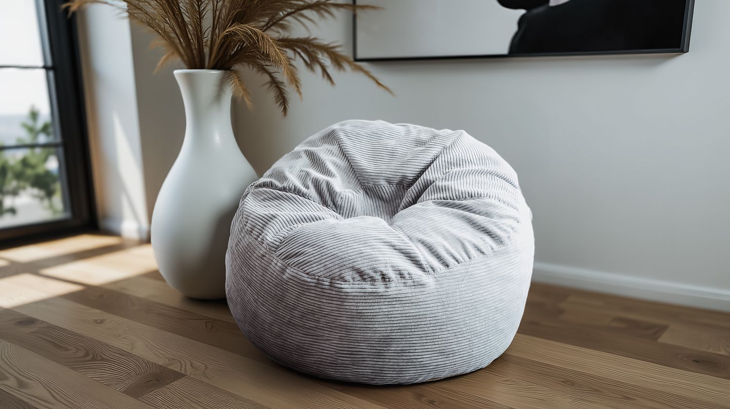 Grey Bean Bag