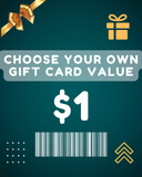 Choose Your Own Gift Card Value