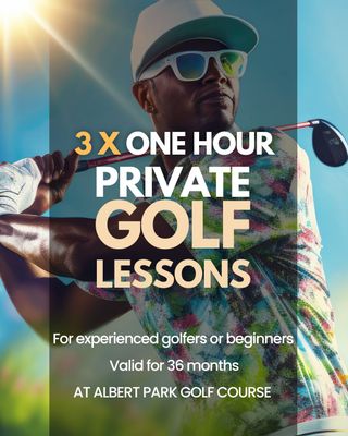 3 x 1 Hour Private Golf Summer Swings Lessons Package 3 x 1 Hour Private Golf Summer Swings Lessons Package