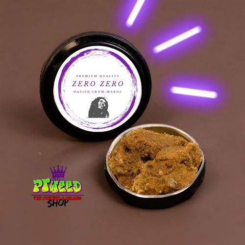 Premium Hashish - Zero Zero - From Maroc - 23% THC