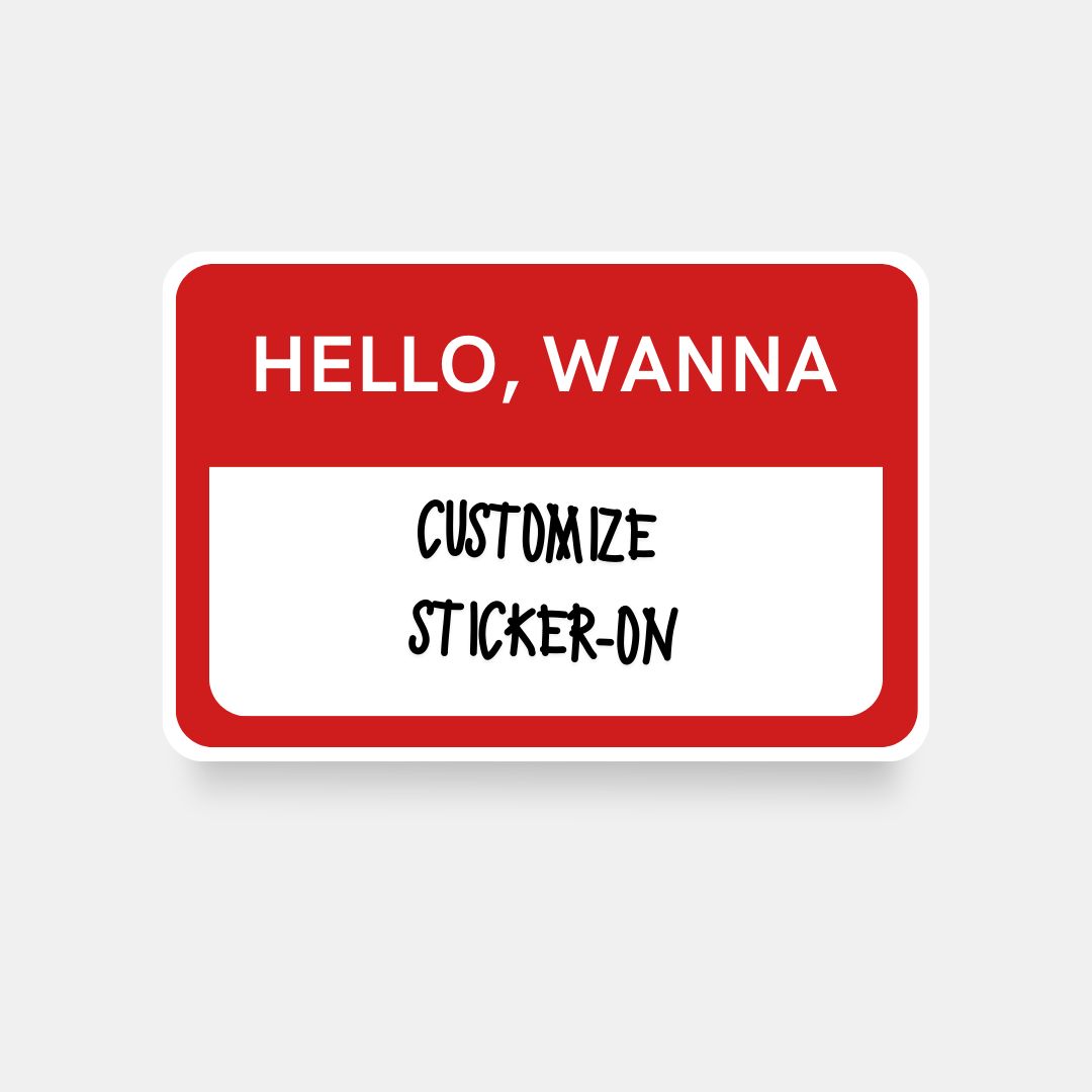 Customize Sticker-On
