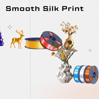 Silk Sunlu PLA+ Filament 1KG 1.75mm, [Silk Series]