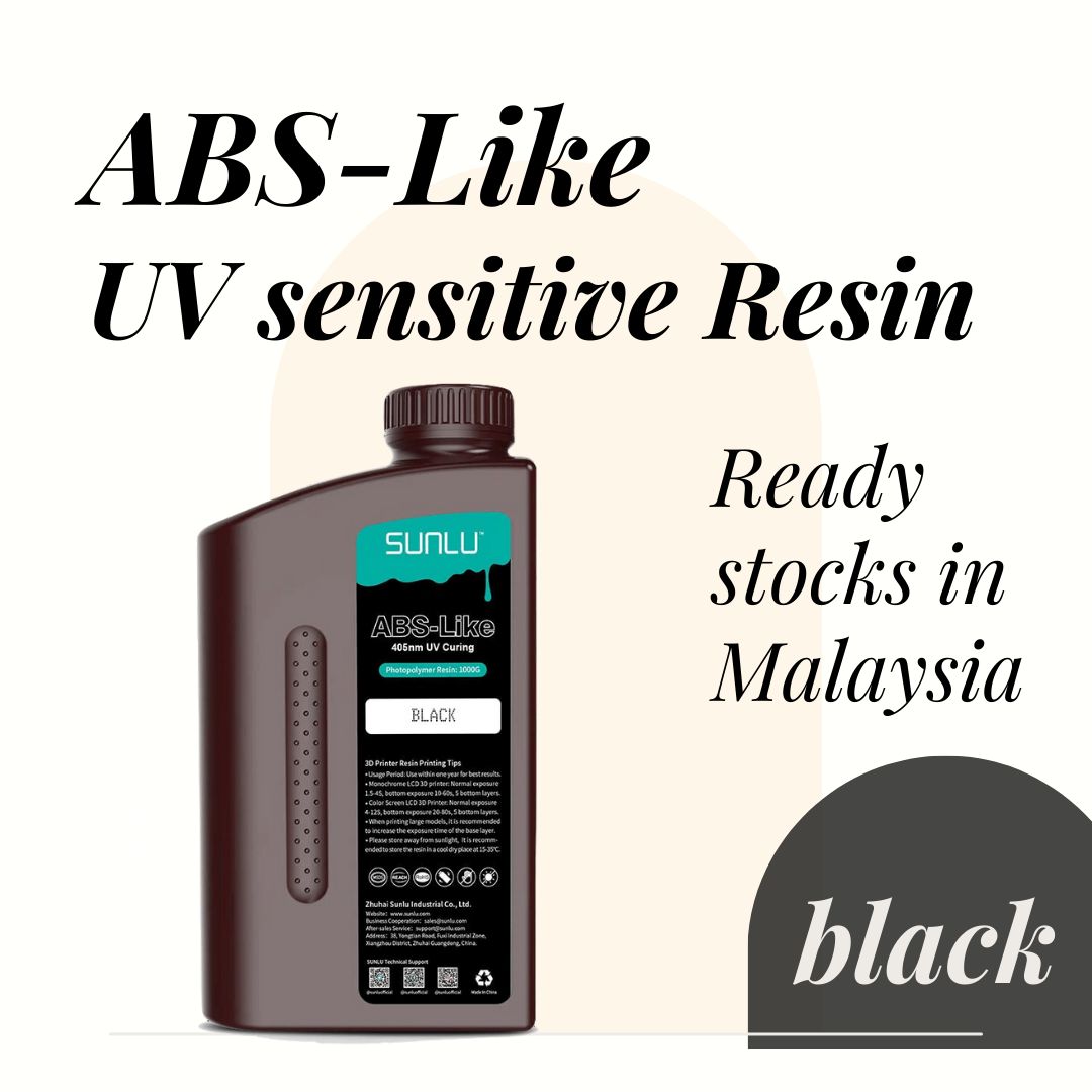 SUNLU 1KG ABS-Like ABS Like | 3D Printer Resin detail curing Strong 405nm Photopolymer Resin for LCD/DLP/SLA
