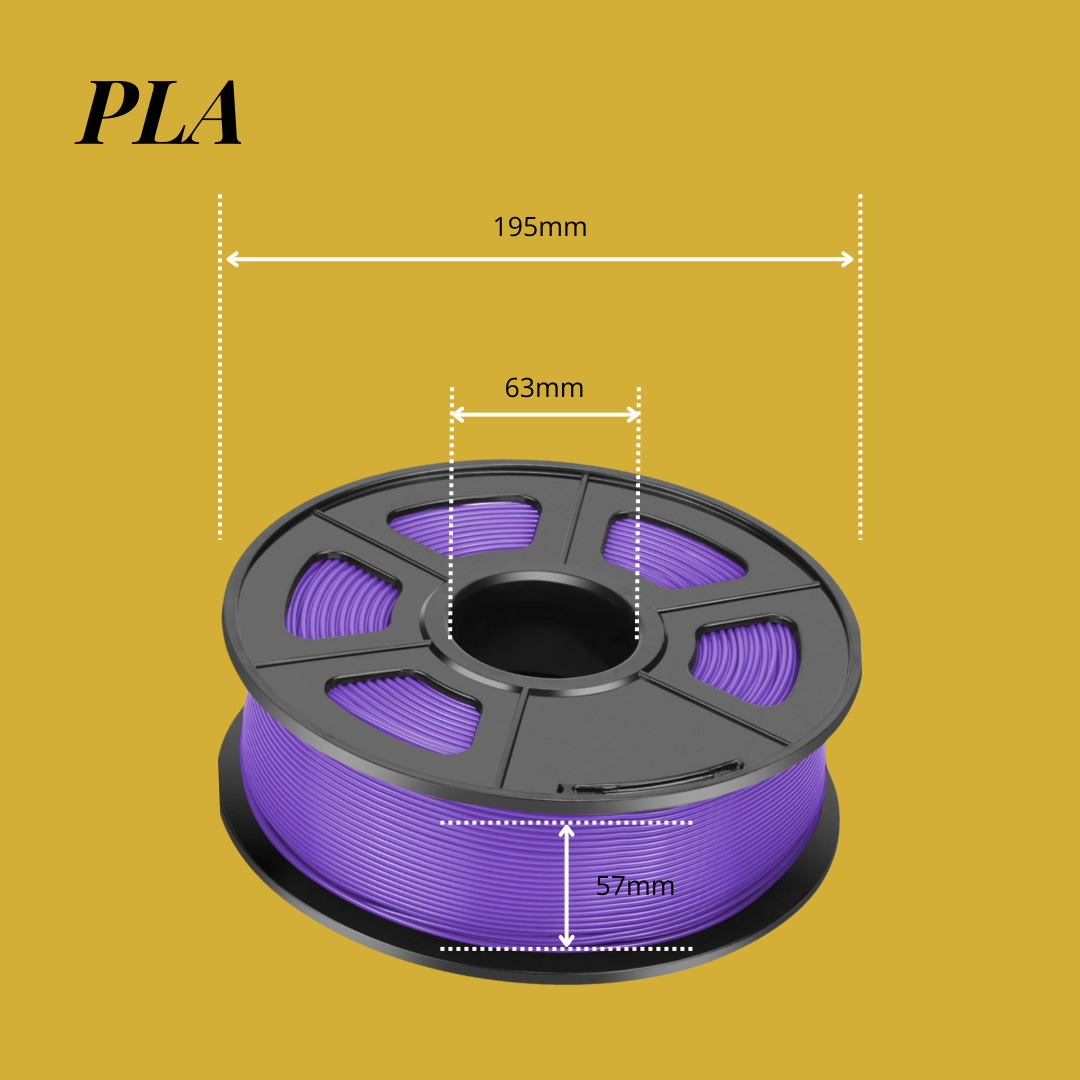 Sunlu PLA+ / PLA Filament 1KG 1.75mm, High Precision High Load Filament, Smooth Finish PLA+ Eco Friendly Filament