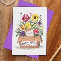 Happy Flower Mail