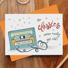 Classic Never Get Old Card