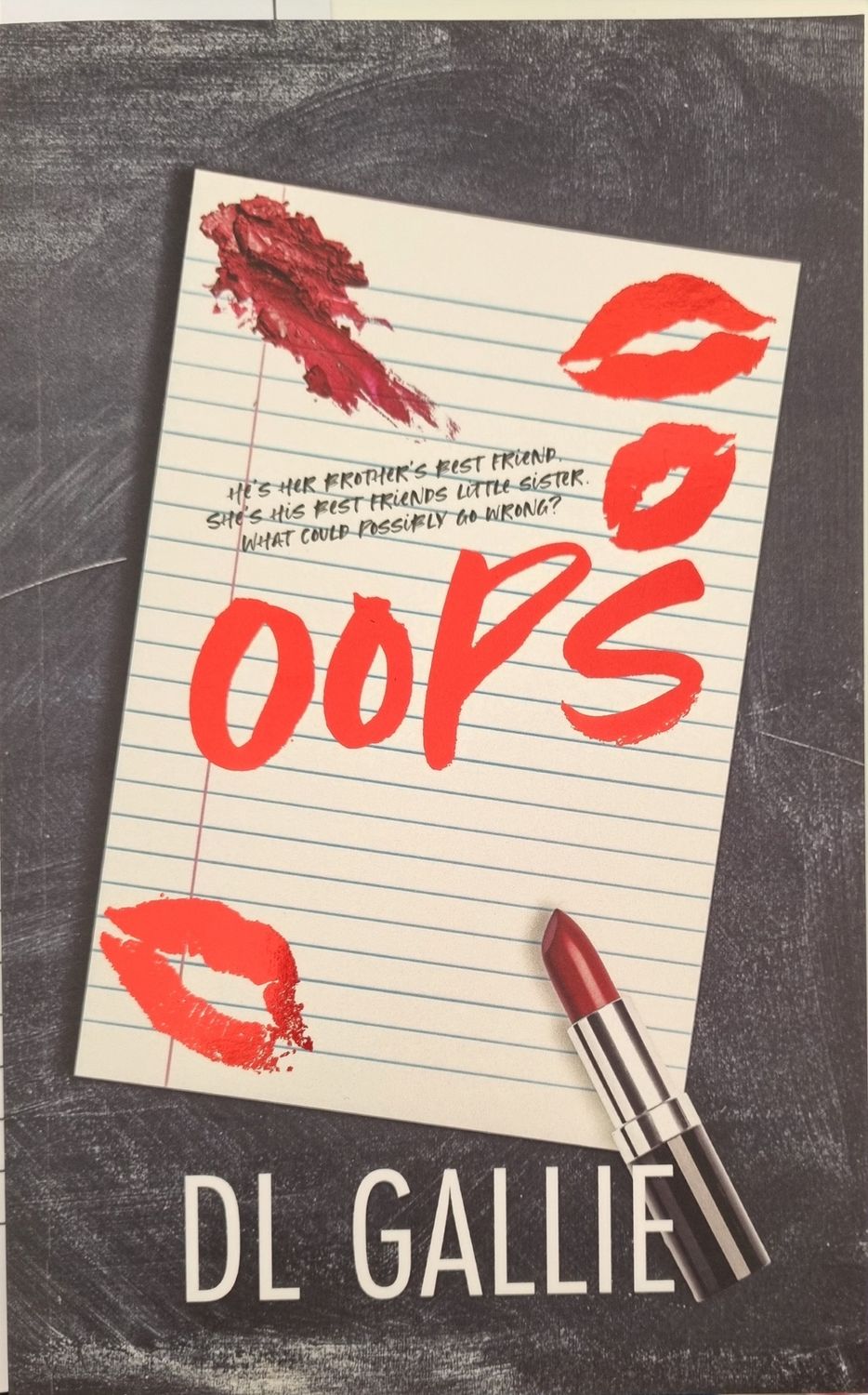 oops (Red Foil) 5x8