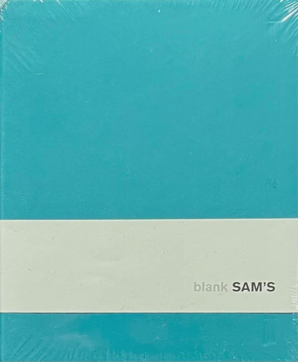 Sams Blank Notebook Turquoise