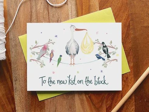 New Kid on the Block Card