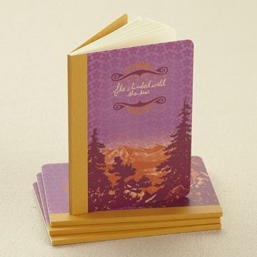 She Climbed - Mini Journal