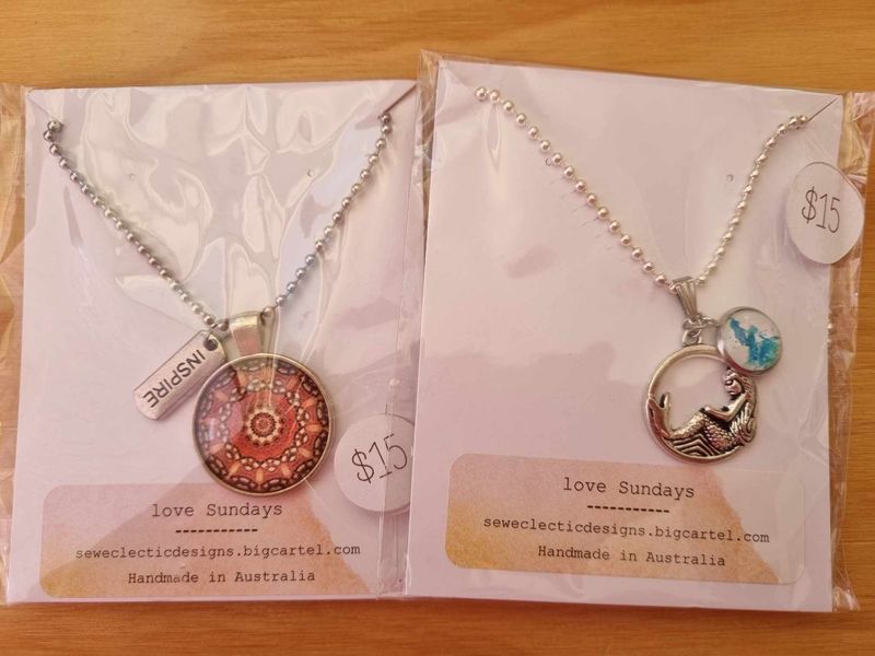 Bead Chain Pendants