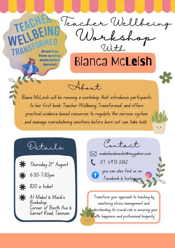 Teacher Wellbeing Workshop
