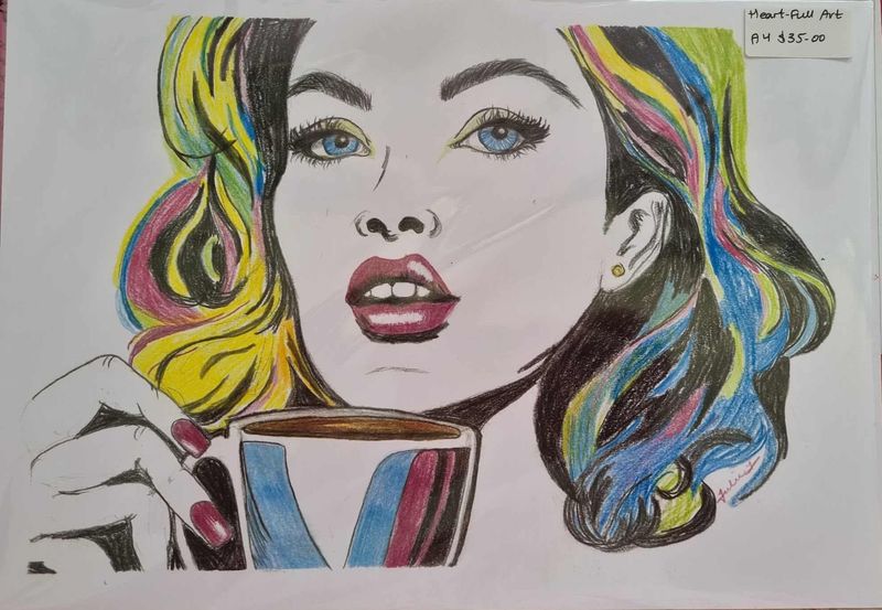 Coffee With Class - A4 Print