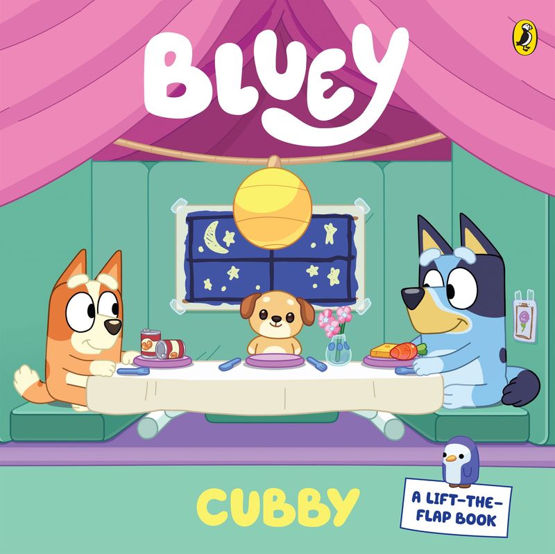 Bluey: Cubby - A lift-the-flap Board Book