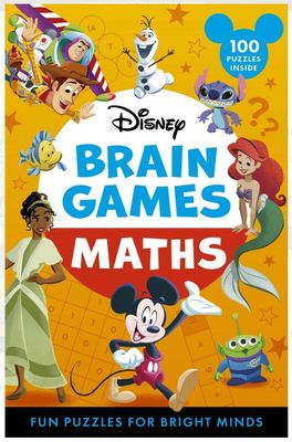 Disney Brain Games: Maths: Fun puzzles for bright minds
